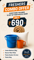 Freshers Hostel Essentials Combo – ₹690
